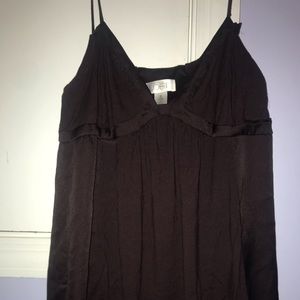 Medium maroonish Brown loft tank top
